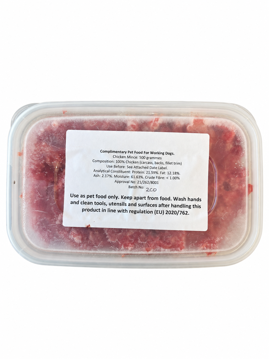 Bulk Raw Chicken Mince – 20 & 30 Pack